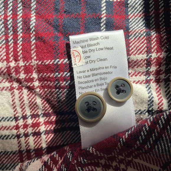 Jachs Men’s Burgundy Flannel - Picture 6 of 6